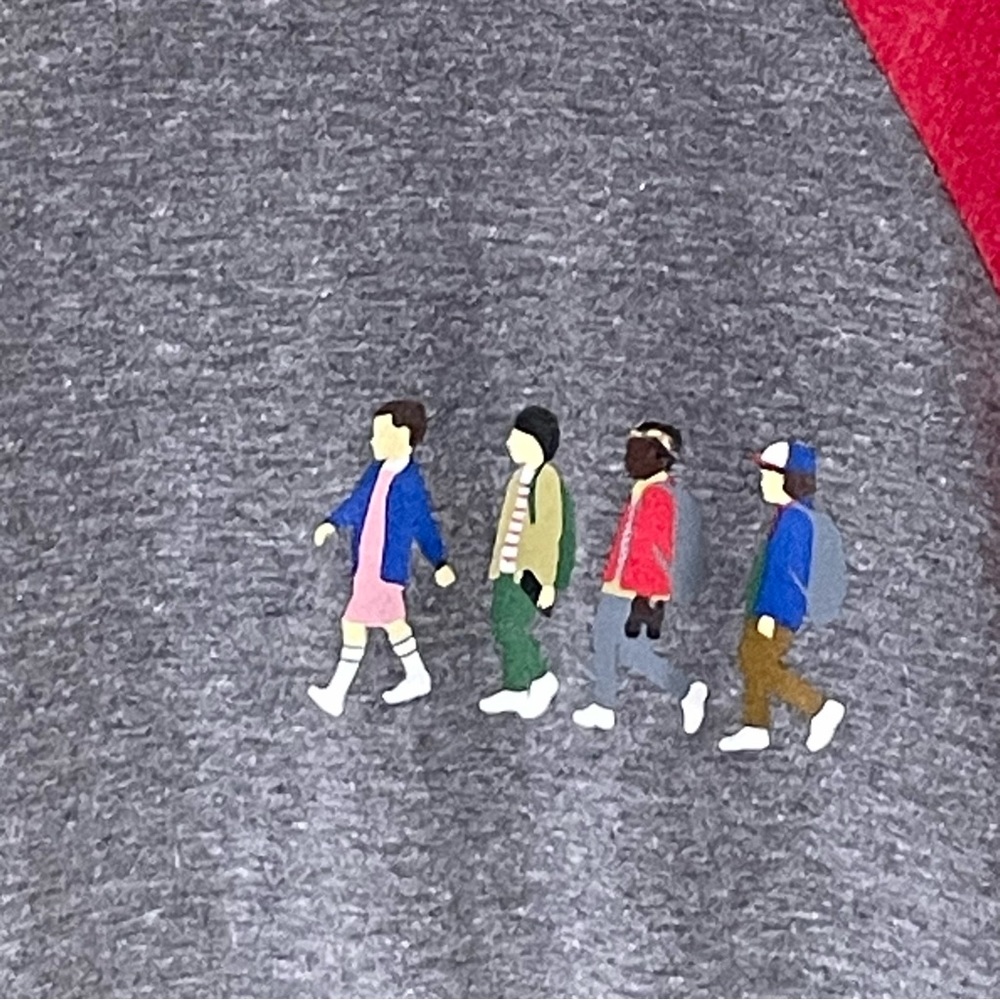 Stranger Things Raglan Baseball Tee, Abbey Road T… - image 3
